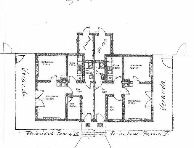 Vakantiehuis Ferienhaeuser Pannier Iii Und Iv Doppelhaushaelften *